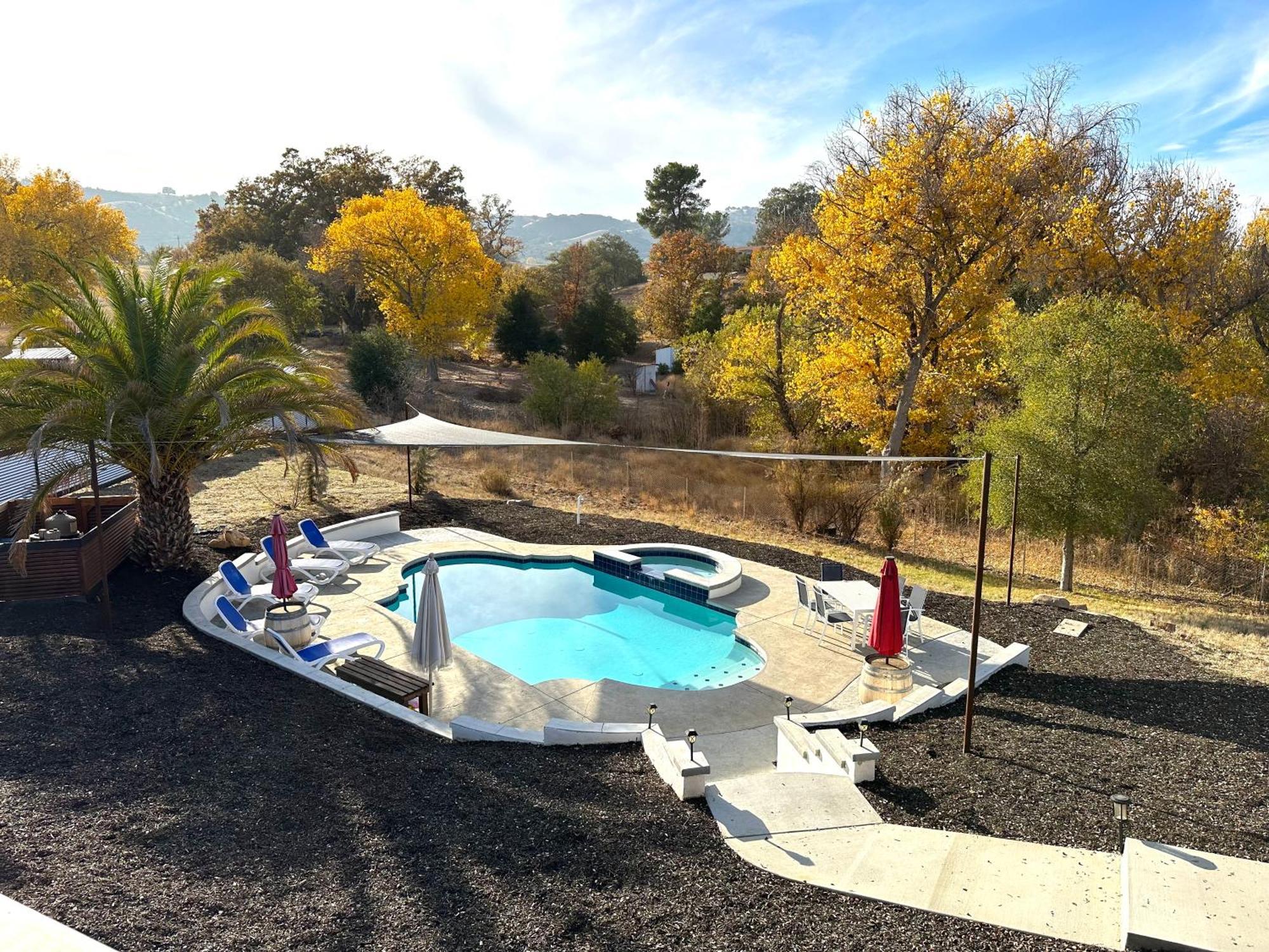 Wine Country Modern Farmhouse With Heated Pool, Hot Tub, Cybertruck Paso Robles Exteriör bild